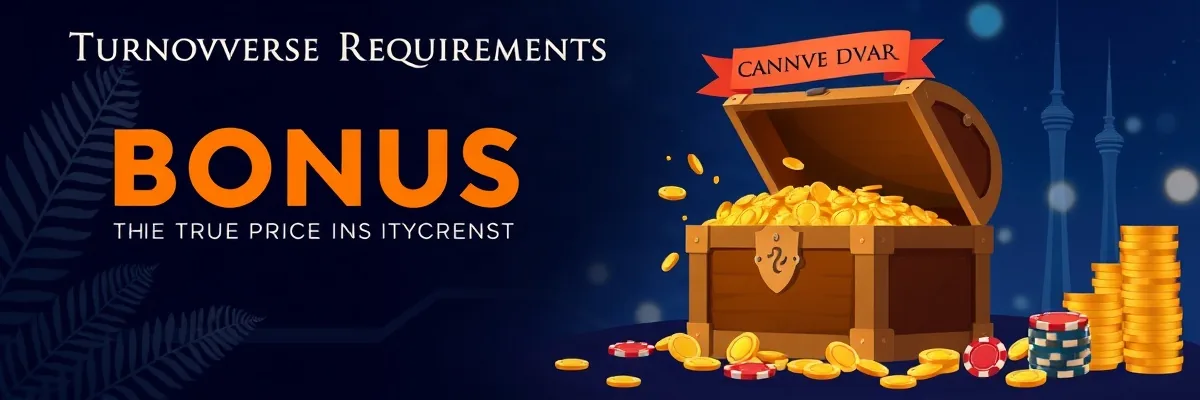 Turnover Requirements: The True Price of a Bonus for players in New Zealand